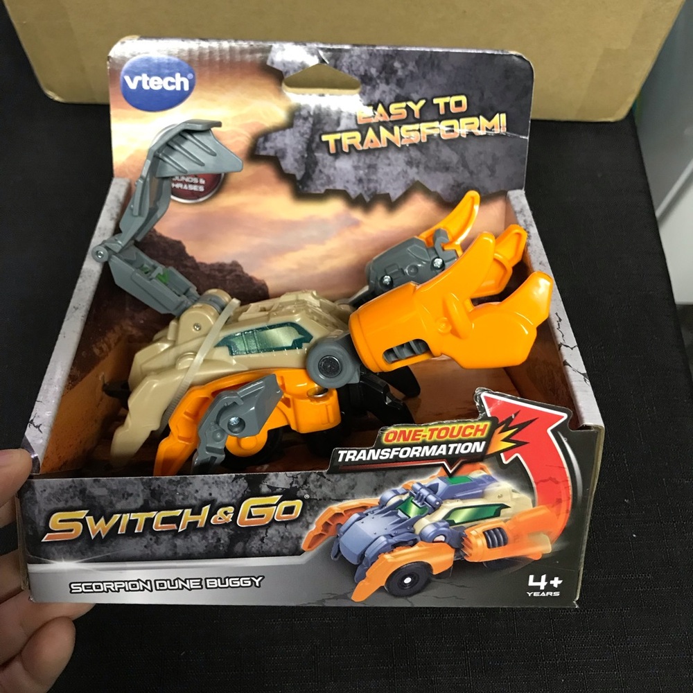 🆕 VTech Switch & Go Scorpion Dune Buggy ages 4+